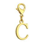 C Charm vor weißem Hintergrund