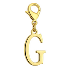 G Charm vor weißem Hintergrund