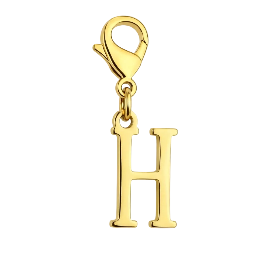 H Charm vor weißem Hintergund