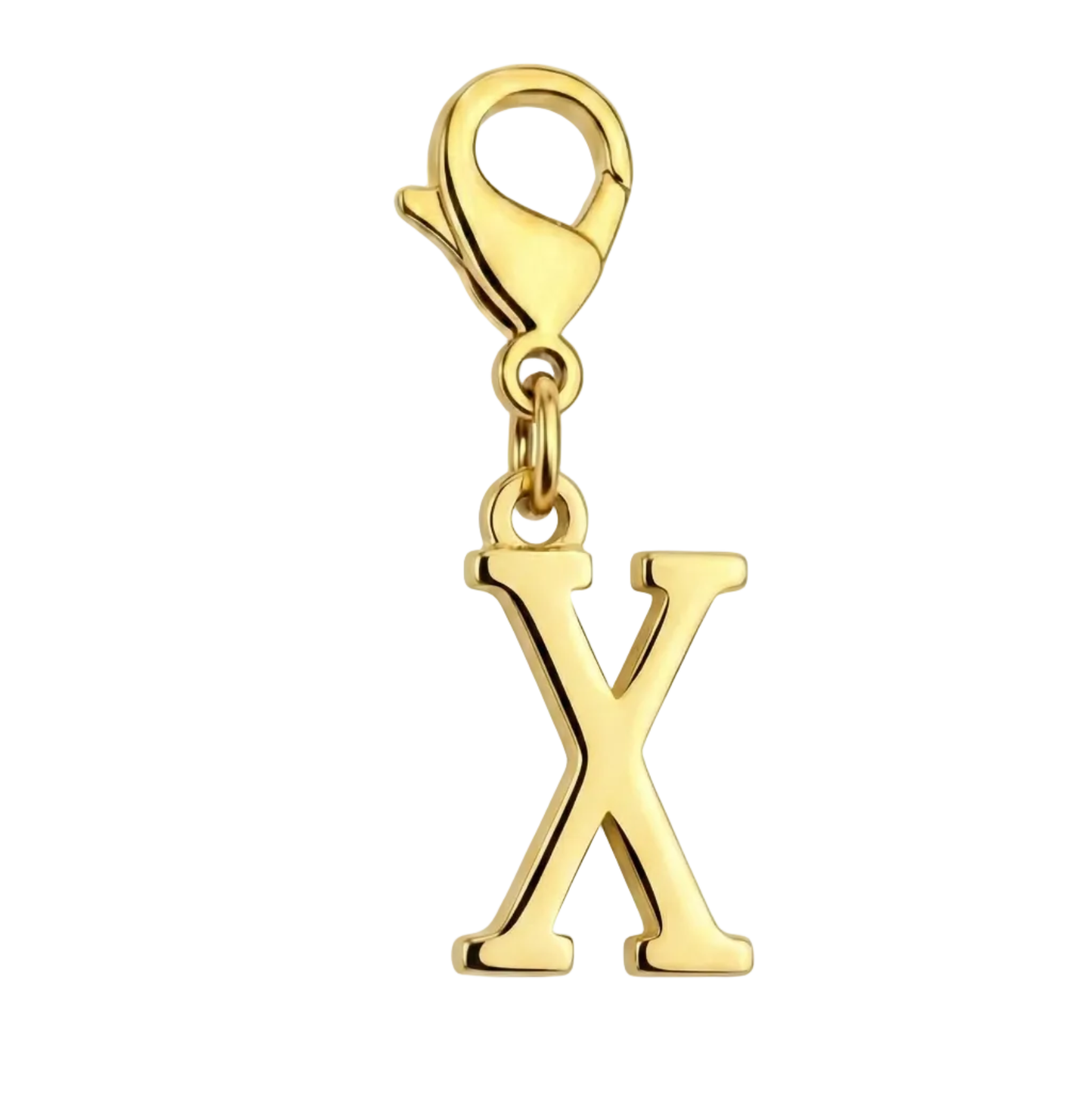 X Charm vor weißem Hintergrund