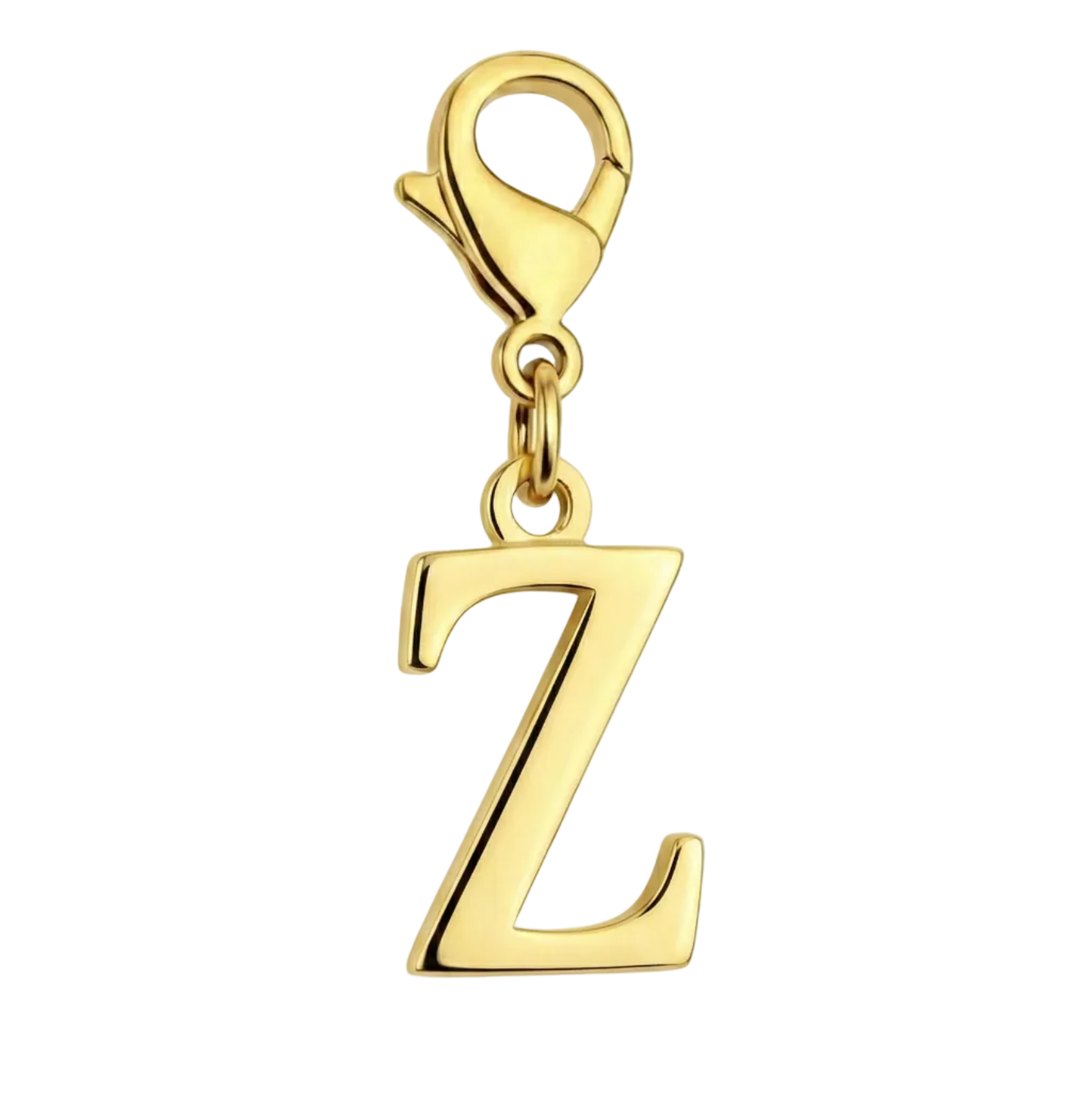 Z Charm vor weißem Hintergrund